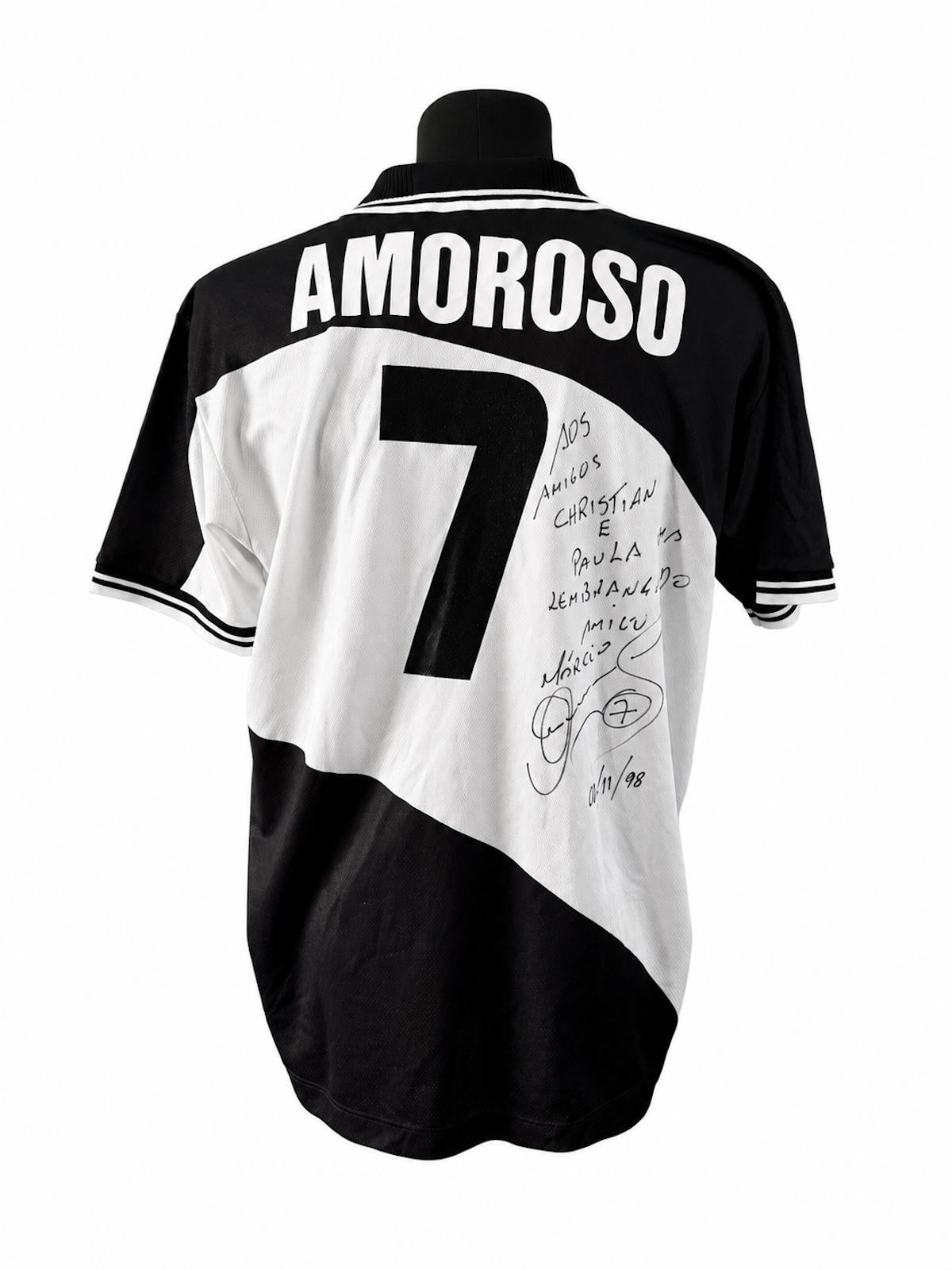 Udinese 1998/99 Amoroso #7 - Image 2